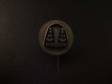 Hudson ( Hudson Motor Car Company) zilverkleurig logo